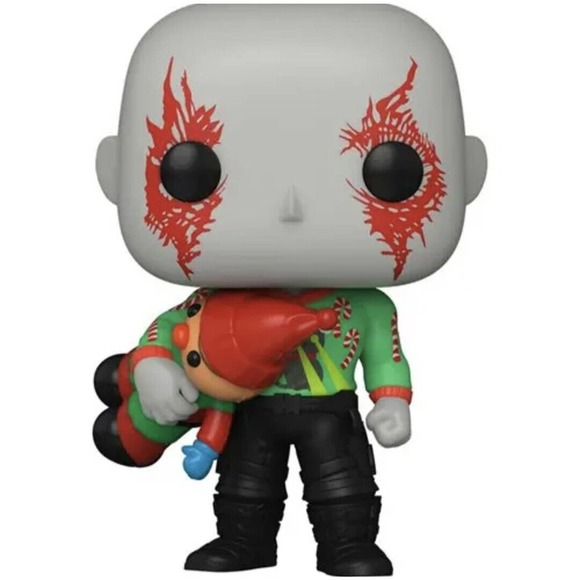 Drax The Guardians of the Galaxy Holiday Special Funko Pop! Vinyl - IN HAND - Picture 2 of 2